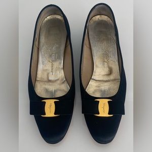 Ferragamo satin shoes